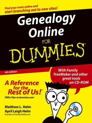 Genealogy Online For Dummies - ebook